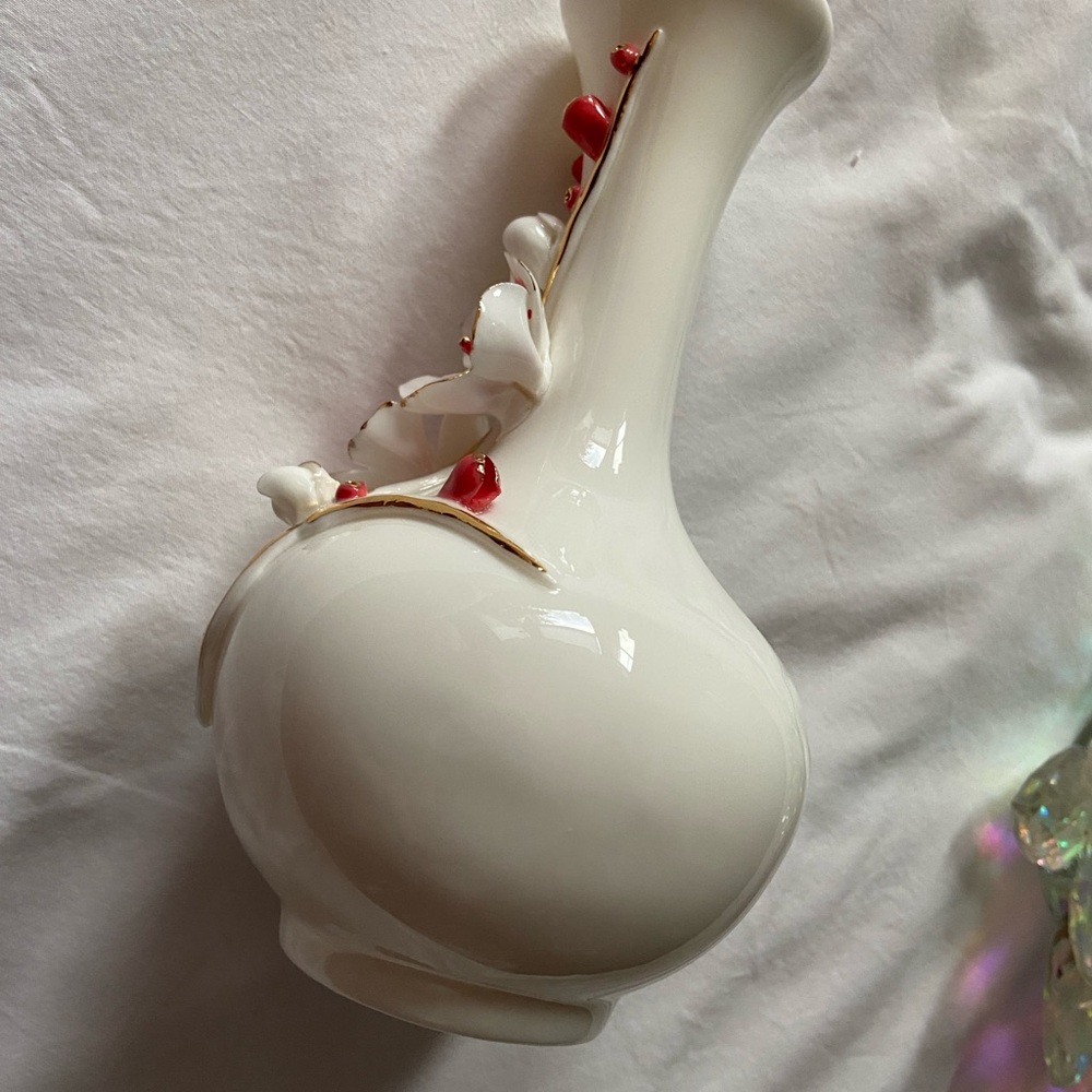 🌷NWT Delicate,Simple Beautiful,Small Bud Vase,Great 4 Flowers,Gift,Collectible🌸 - Picture 12 of 16